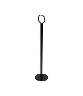 Black Table Number Stand 200mm