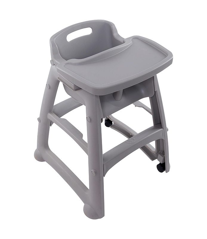 Stackable High Chair Grey