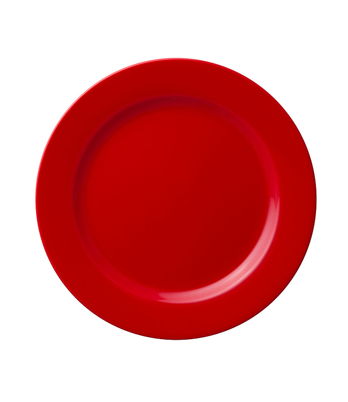 Hunter Reid Porcelain Plate Round Red 235mm
