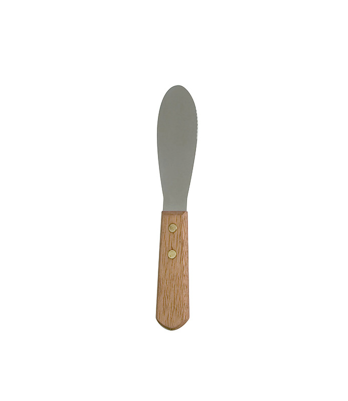 Butter Spreader Stainless Steel with Wood Handle