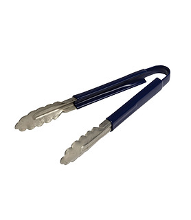 Stainless Steel Tong Blue Handle 230mm