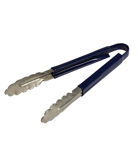 Stainless Steel Tong Blue Handle 300mm