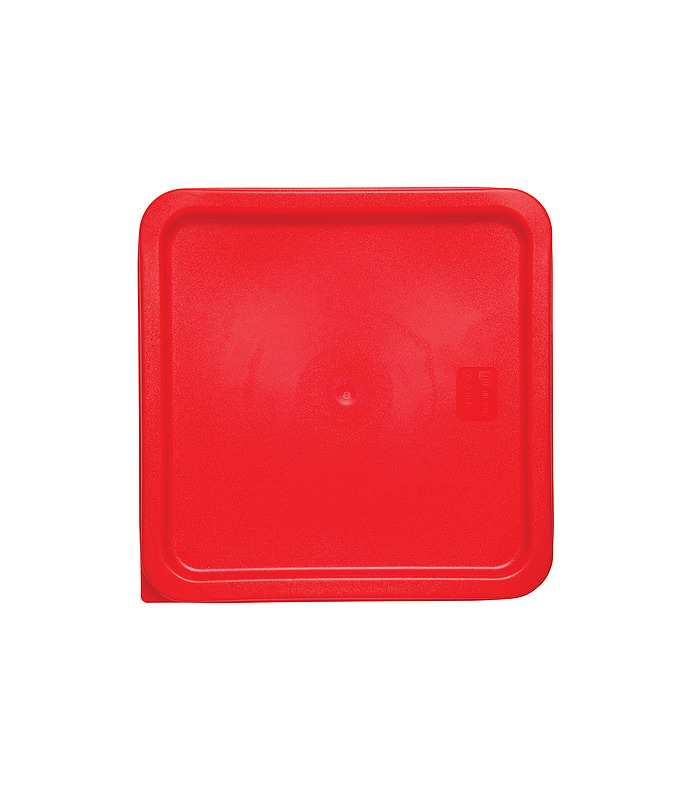 Red Square Food Container Lid 187 x 187mm