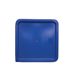 Blue Square Food Container Lid 187 x 187mm