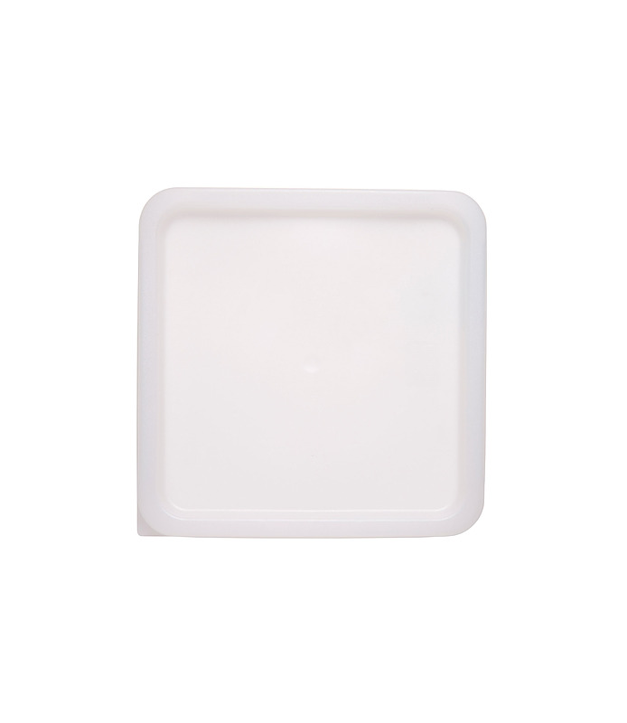 White Square Food Container Lid 187 x 187mm