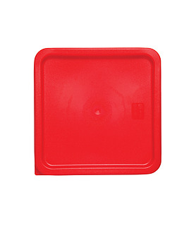 Red Square Food Container Lid 230 x 230mm