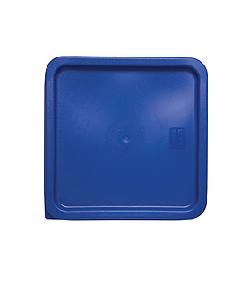 Blue Square Food Container Lid 230 x 230mm