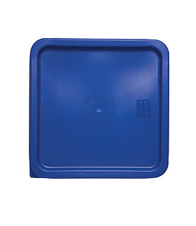 Blue Square Food Container Lid 290 x 290mm