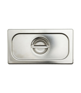 Stainless Steel Steam Pan Cover 1/4