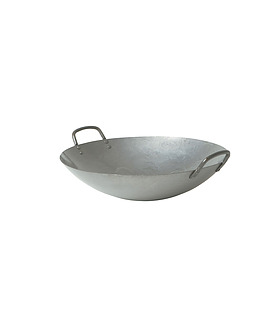 Cast Iron Wok with Handles 360mm