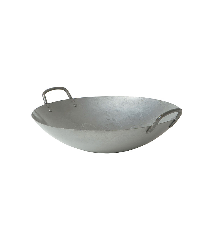Cast Iron Wok with Handles 400mm
