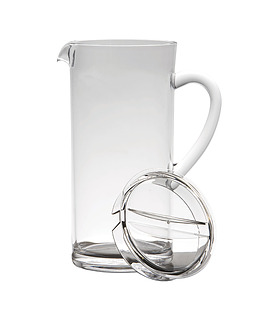 Clear Acrylic Jug With Lid 2L