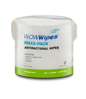 WOW Wipes Antibacterial Surface Wipe Maxx-Pack 4 x 1200