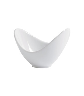 Host Classic White Egg Shape Snack Bowl 163 x 107 x 110mm