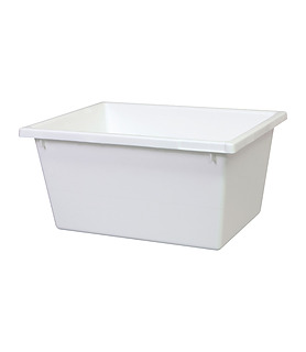 Stacking & Nesting Crate White 22L