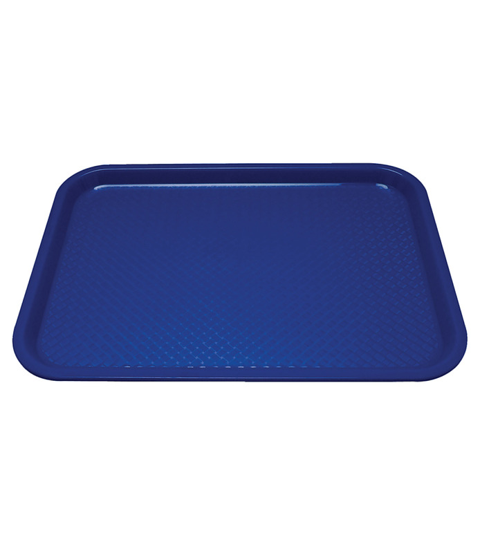Blue Rectangular Large Plastic Tray (450 x 350mm)