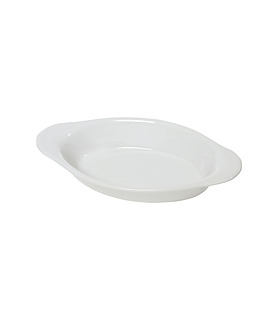 Host Classic White Au Gratin Oval Dish 23 x 12cm