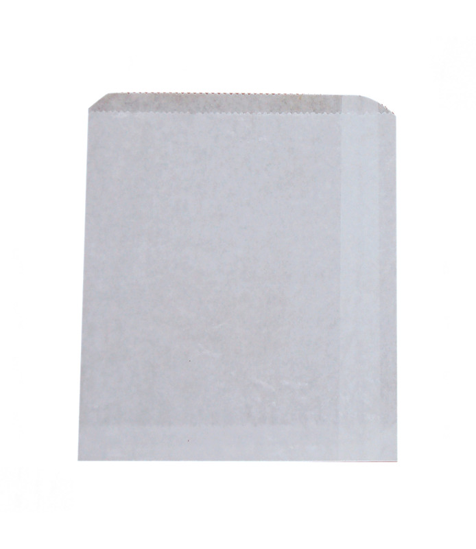 Greaseproof Paper Bag White 200 X 205mm 500 Per Ctn