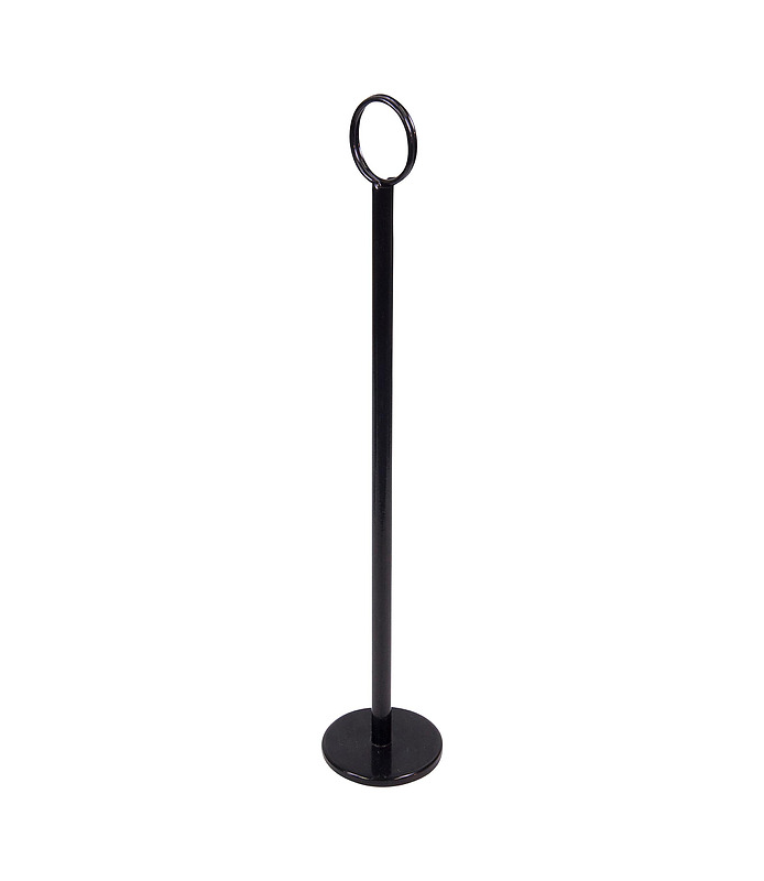 Black Table Number Stand 300mm