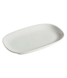 Host Classic White Rectangular Coupe Plate 340 x 215mm
