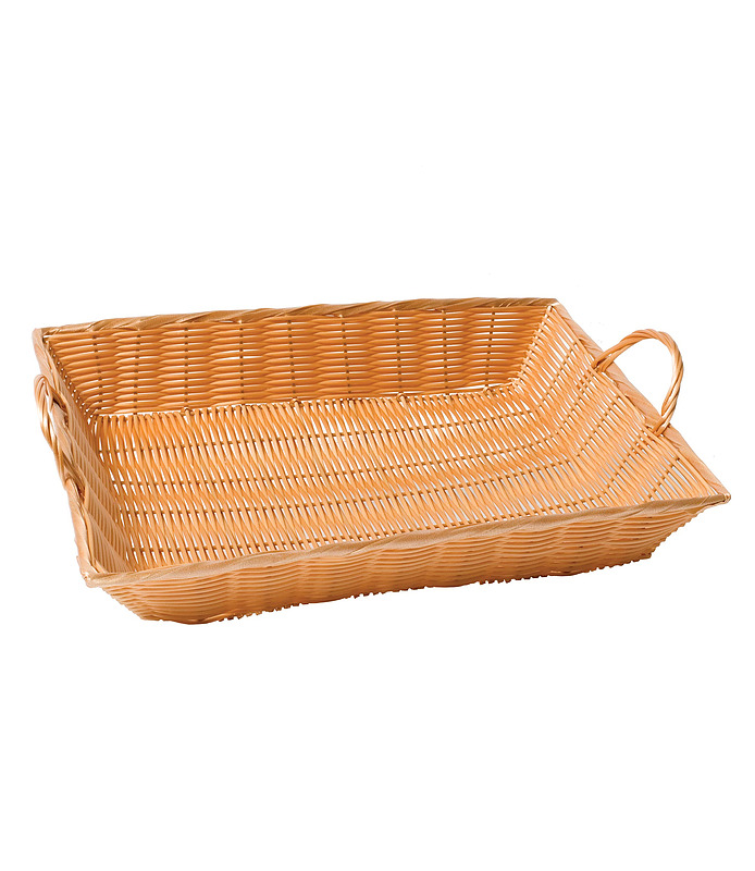 Banquet Bread Basket Rectangular Acrylic 450 x 300mm