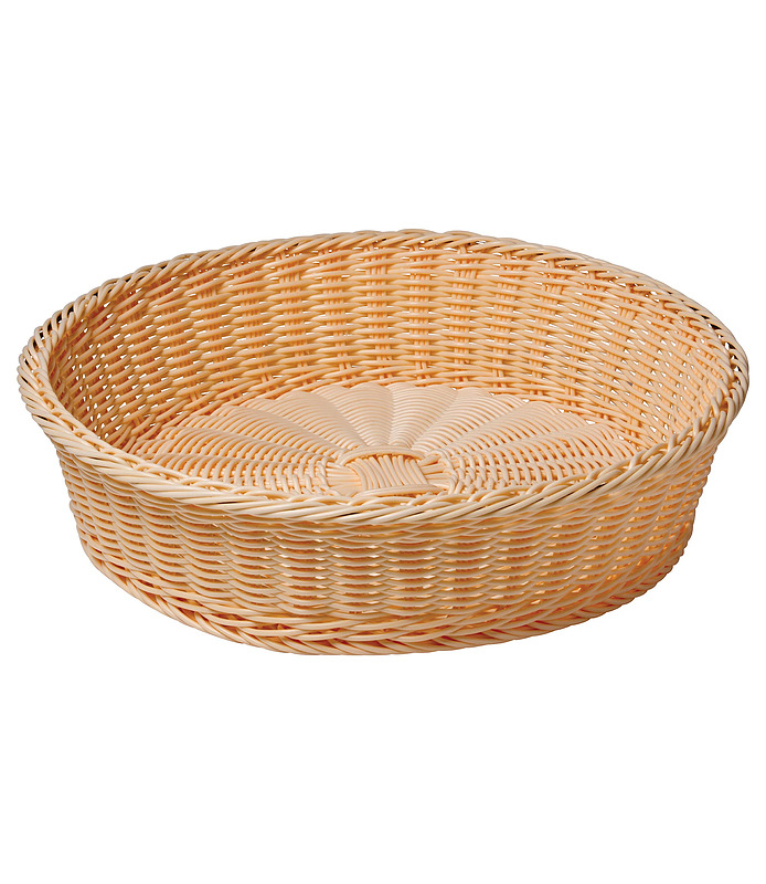 Round Acrylic Basket 400 x 110mm