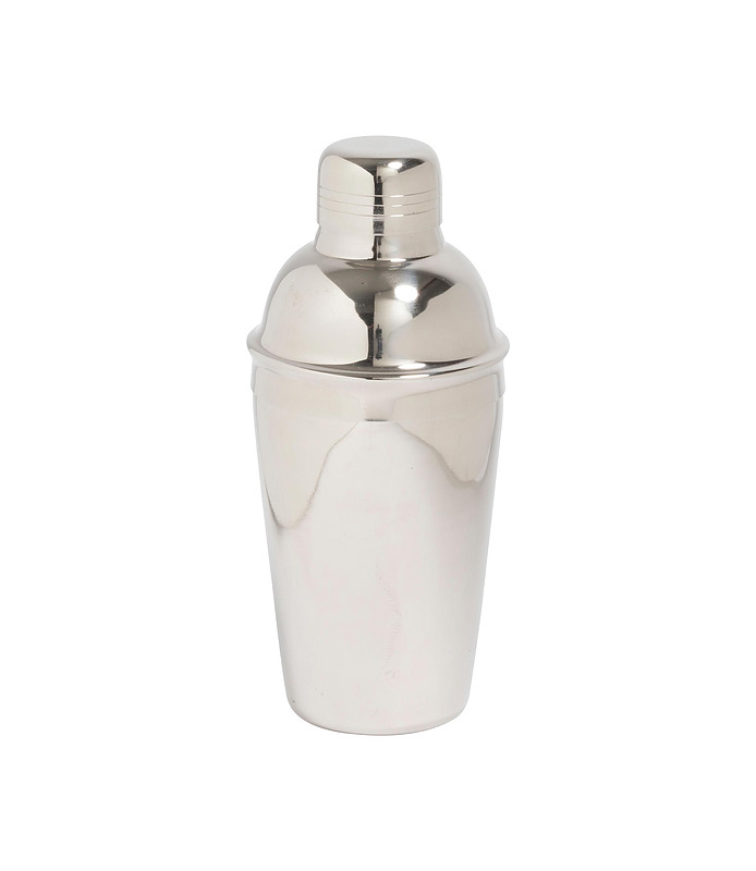 3 Piece Stainless Steel Cocktail Shaker 530ml