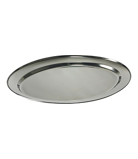 Stainless Steel Oval Platter 500mm