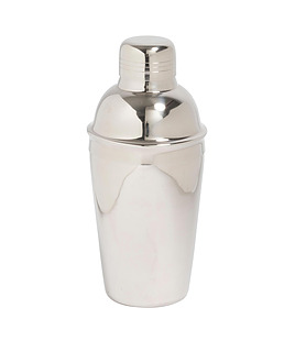 3 Piece Stainless Steel Cocktail Shaker 700ml