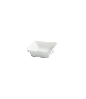 Host Classic White Mini Square Dish 75mm