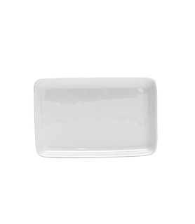 Hunter Reid Bone Rectangular Dinner Plate 210 X 130 X 26mm