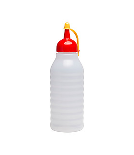 Decor Sauce Bottle Clear 500ml