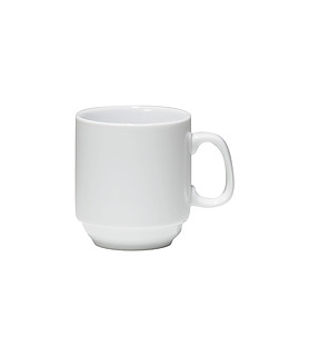 Host Classic White Coffee Mug Stackable 300ml
