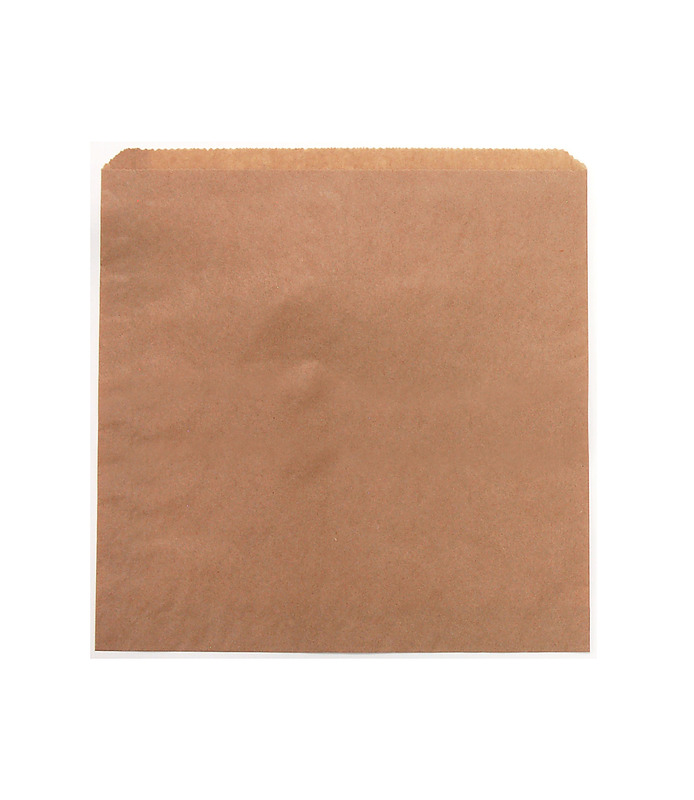 Brown Paper Bag 245 x 240mm 500 Per Ctn