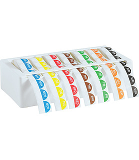 Day Dot Dispenser 7 Roll Suits Labels 13mm To 24mm