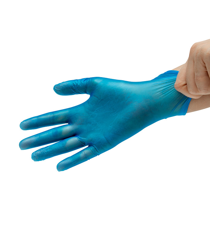 Glove Blue Powder Free Medium 100 Per Ctn