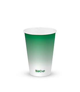BioCup Paper Green Fade Certified 420ml / 14oz (1000) 