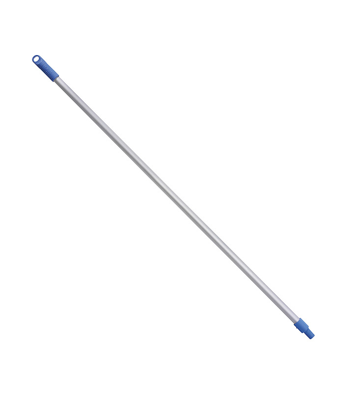 Mop Handle Aluminium 22mm Thread Blue 1.5m