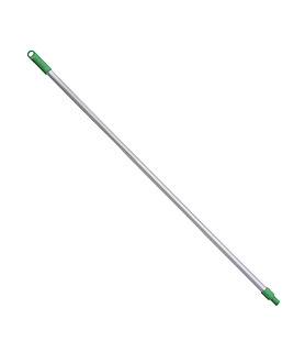 Mop Handle Aluminium 22mm Thread Green 1.5m