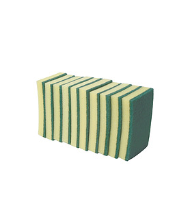 Scourer Sponge 100 x 150mm 10 Per Pack