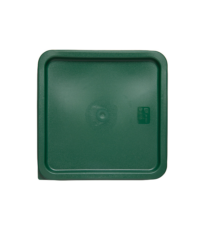 Green Square Food Container Lid 230 x 230mm