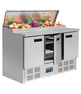 Polar G-Series Pizza Prep Counter Fridge 390 Litre