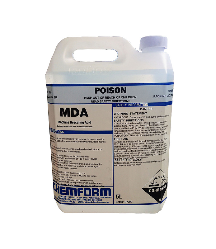 Chemform M.D.A. 5L (Dangerous Goods)