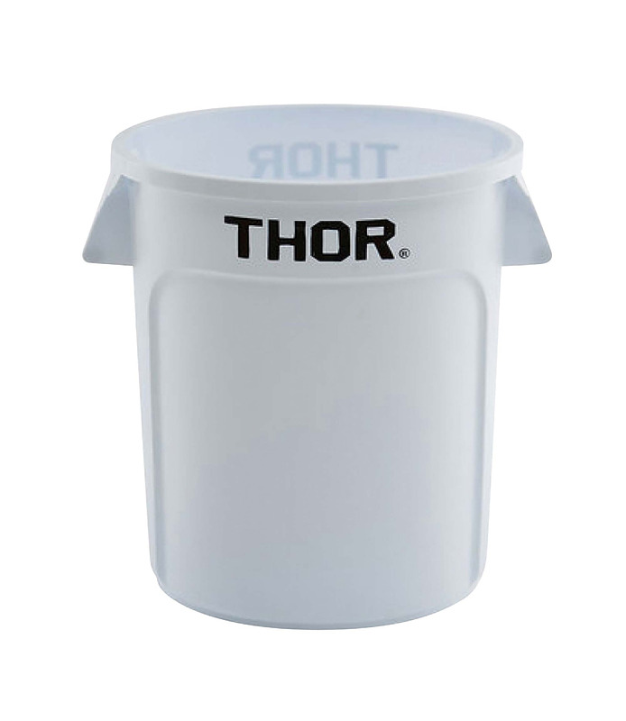 Thor Round Bin White 75L