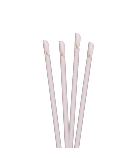 Straw Paper White Spoon 8 x 235mm 2500 Per Ctn