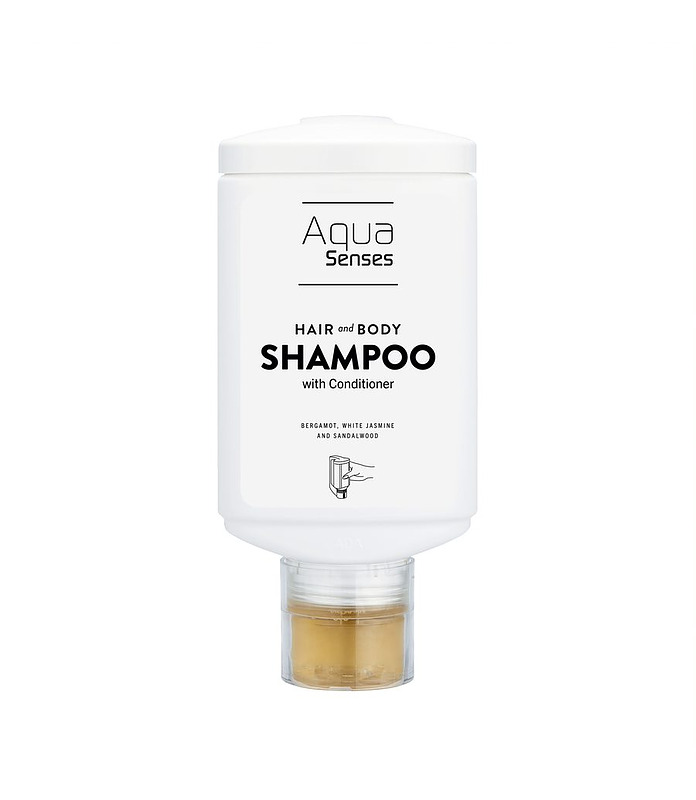 Press & Wash Aqua Senses Shampoo Hair & Body 330ml (30)