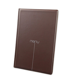 Menumoda Risto Menu Holder A4 Brown