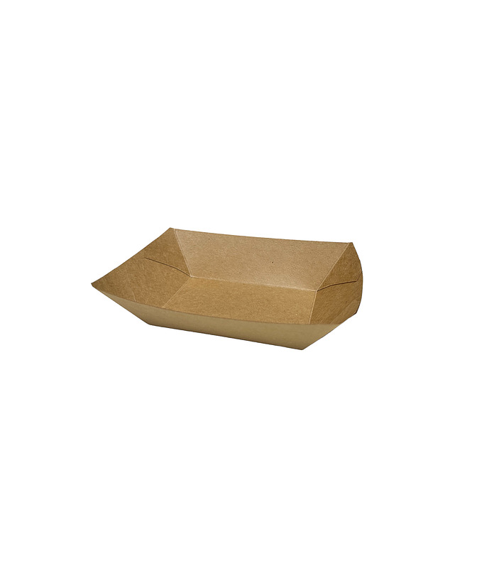 Greentrail PLA Kraft Food Tray 107 x 70 x 41mm (500)