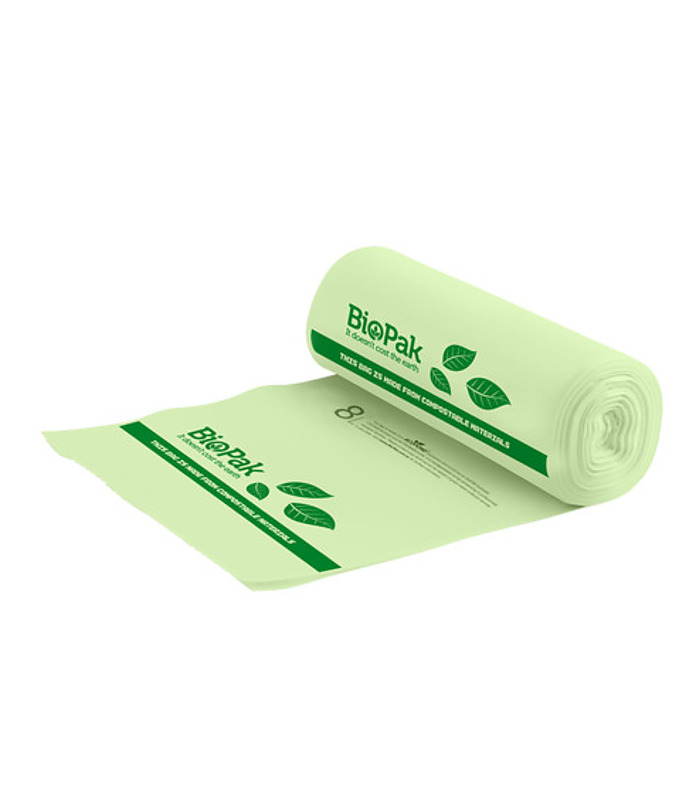 Bioplastic Bin Liner 8L Compostable 355 x 220mm