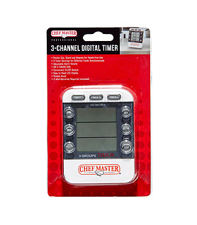 Chef Master 3 Stage Memory Timer